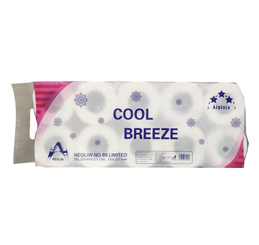 COOL BREEZE Toilet Tissue 10's Aiginix 135g / Roll