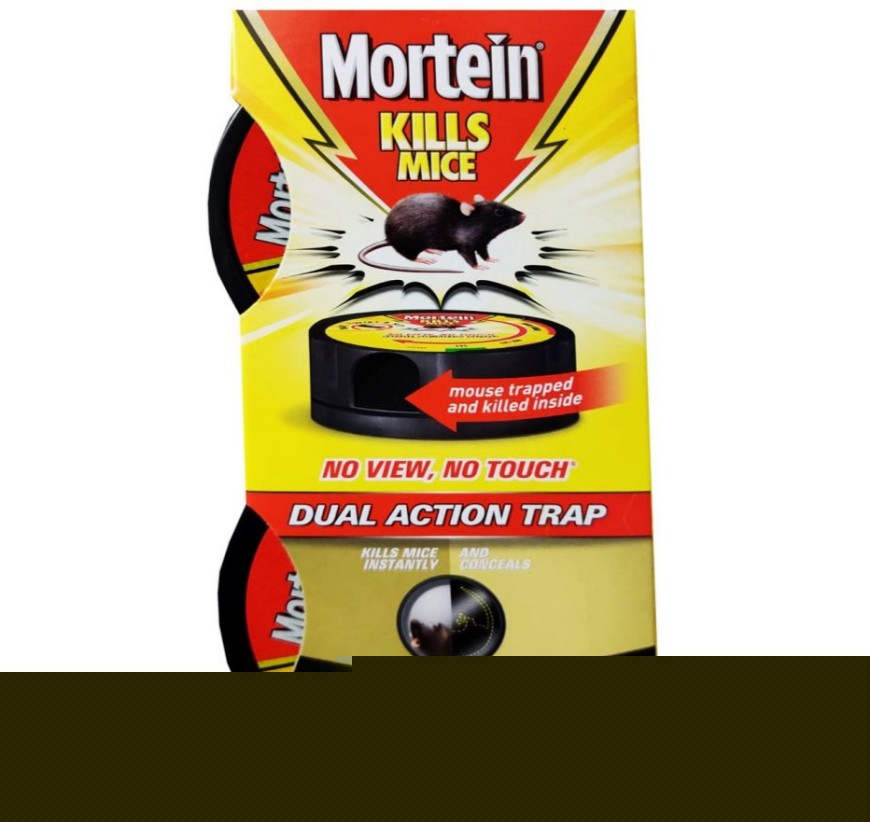 Mortein Rat/Mice Trap Twin-Pk No view No touch 3095358