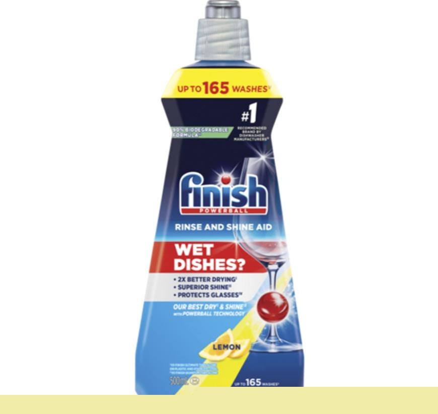Finish Rinse Aid Lemon 500ml 3250535