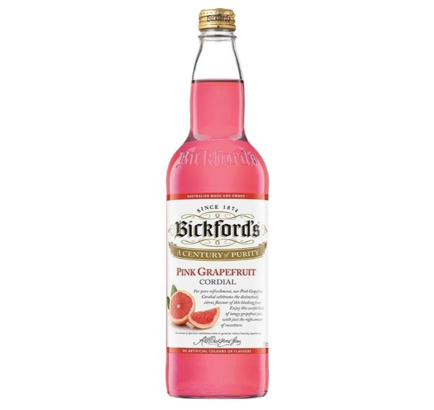 Bickfords PinkGrapefruit 750ml Cordial