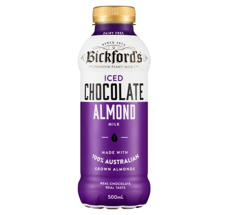 Bickfords Ice Choc Almon 500ml Chocolate Almond