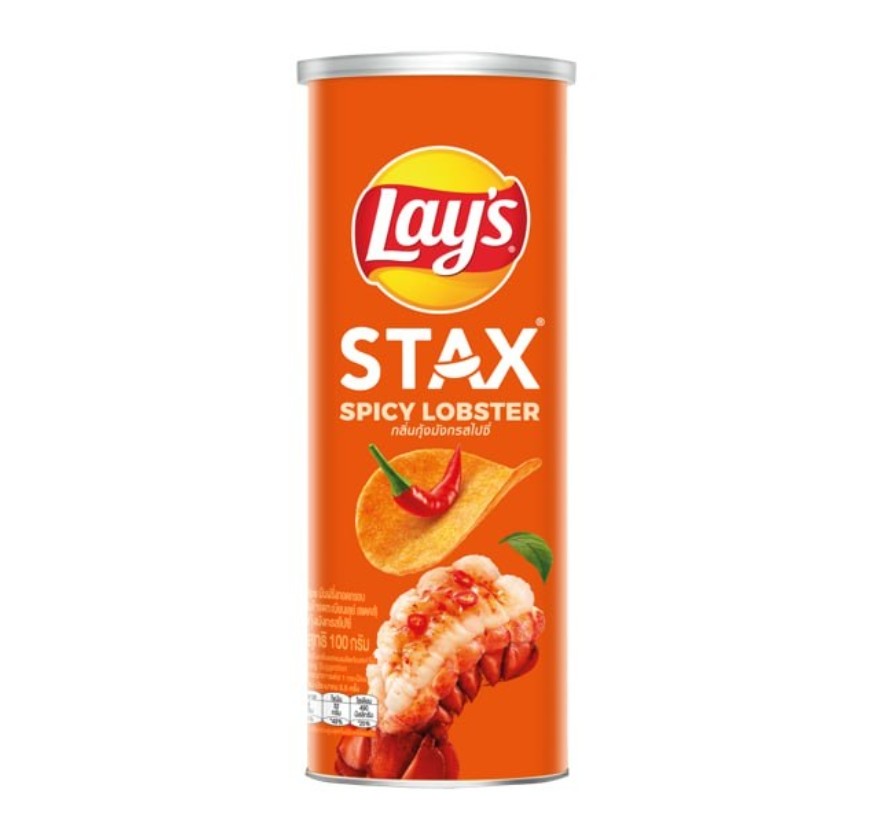 Lay's Stax Spicy Lobster 100g
