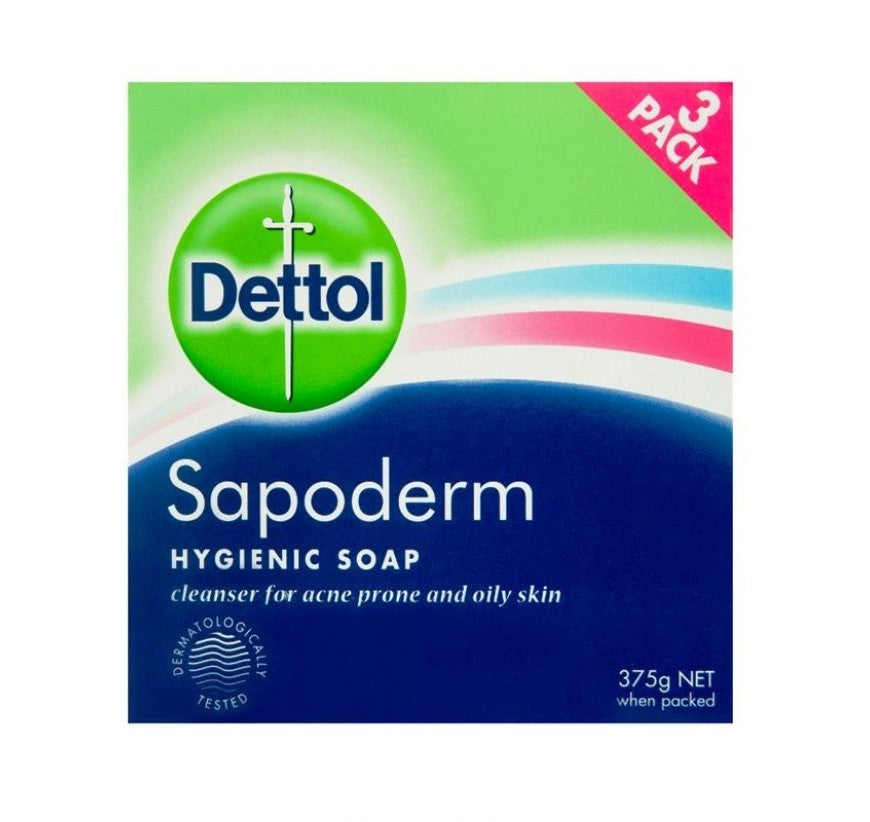 Sapoderm 3 pack 125g 365041 GSTex