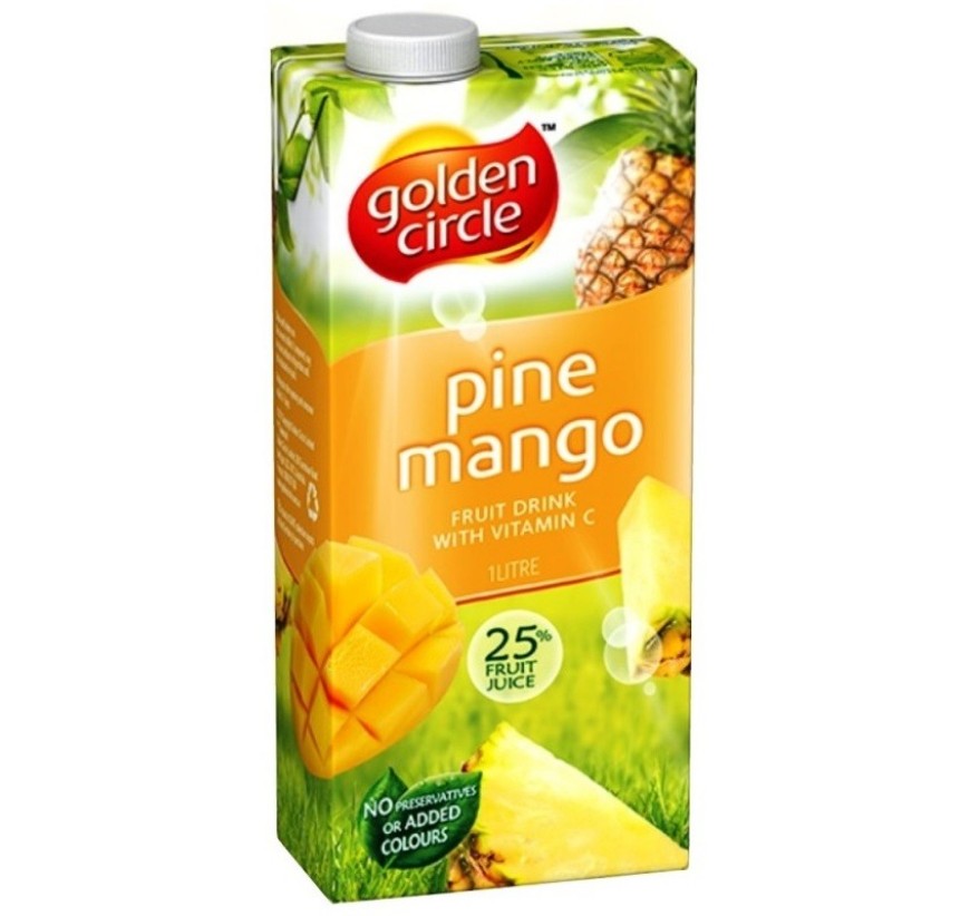Golden Circle Pine Mango 1ltr