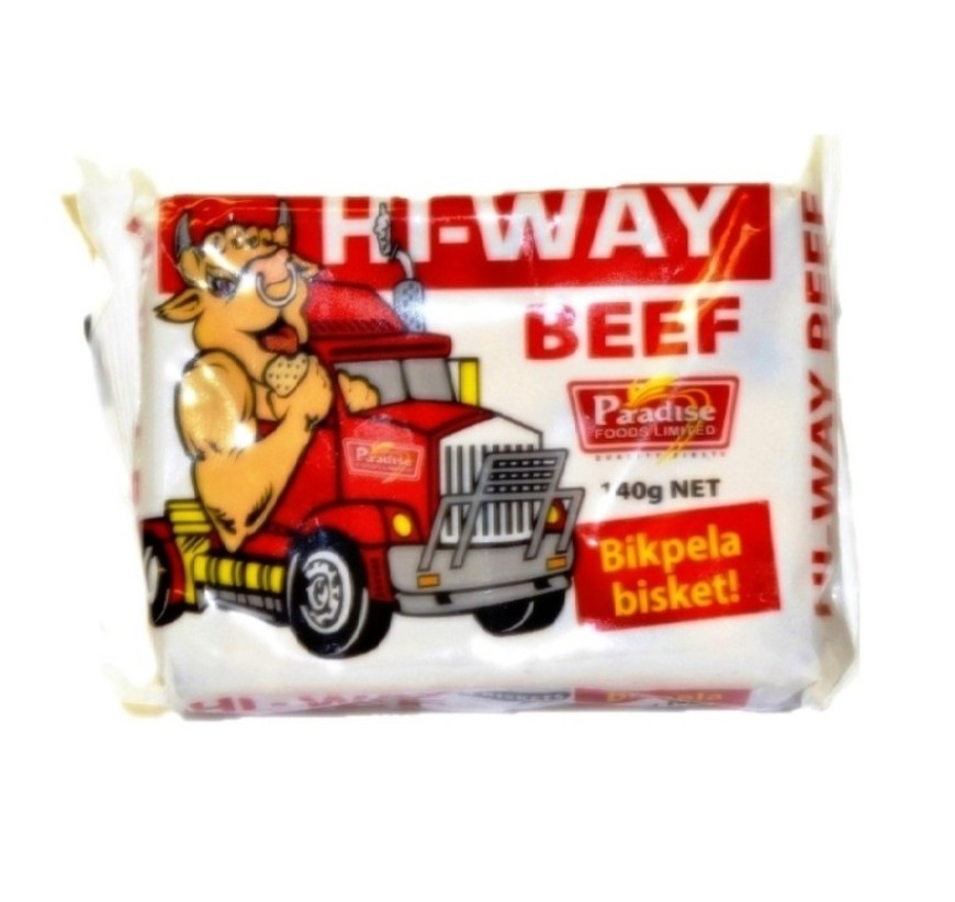 Paradise Hiway Beef 24 x 140g GSTex