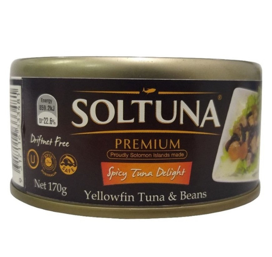 Soltuna SpicyTuna Delight 170g GSTex