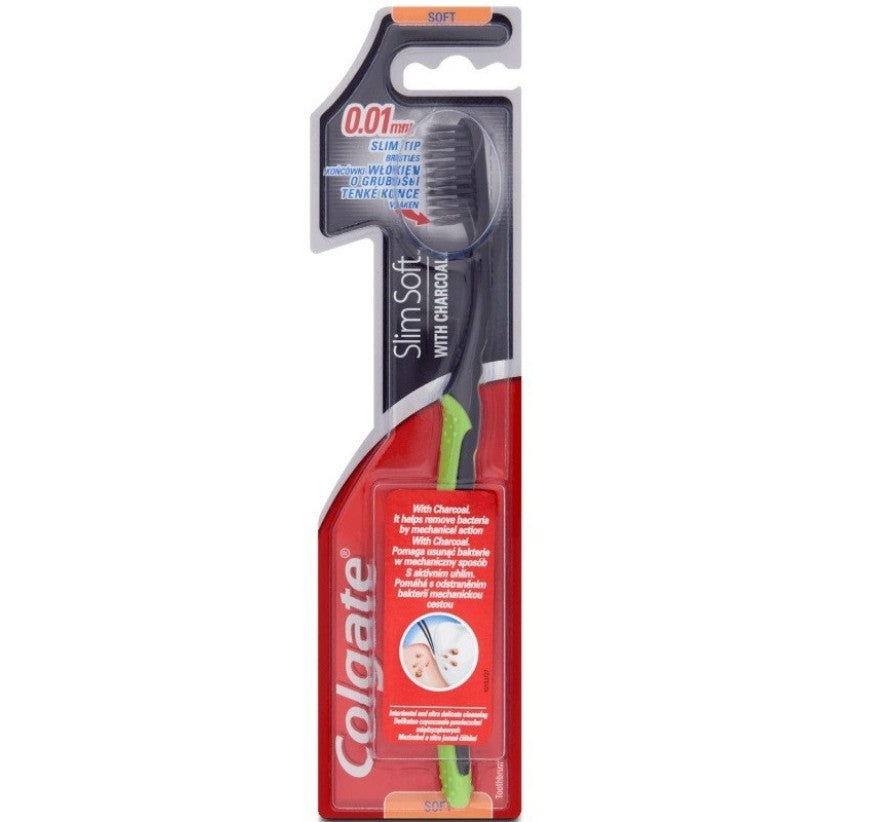 Colgate Slim Soft Charcoal toothbrush 183901992