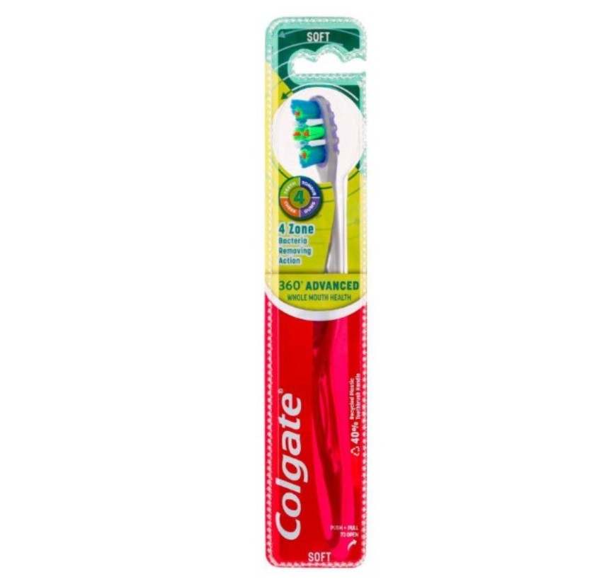 Colgate Tbrush 360 Adv. Soft Single CN06045A