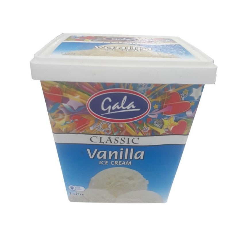 Gala Ice Cream Vanilla 1L Classic