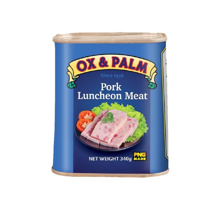 Ox & Palm Pork Luncheon 340g Meat GSTex