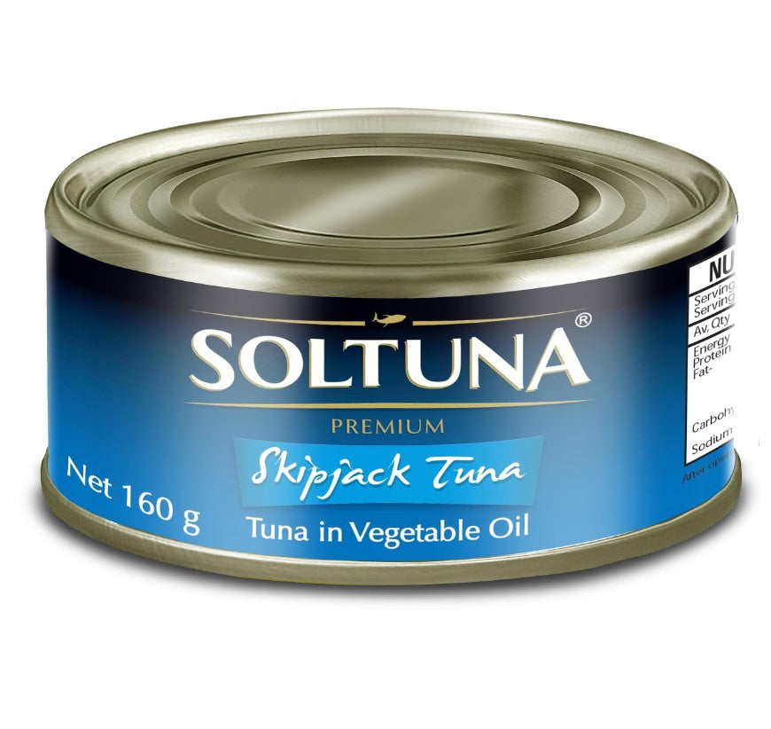 Soltuna Premium Skipjack 160g Tuna in oil EZO C0S4 GSTex