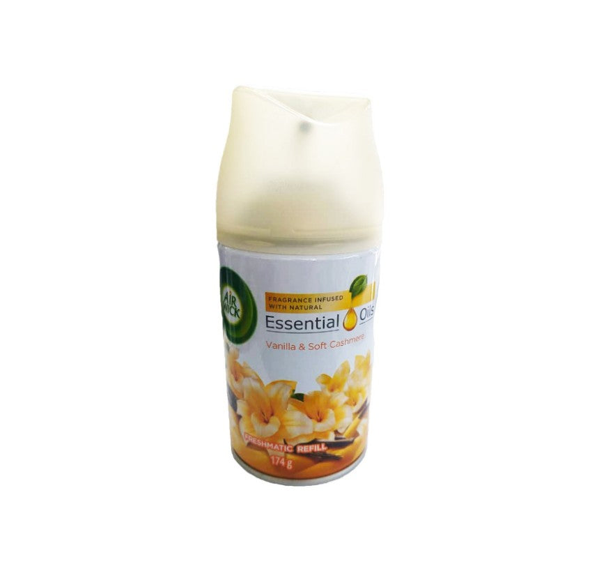 Air Wick Vanill&SoftCashm 174g Essential Oil Refill 3082989 Fresh