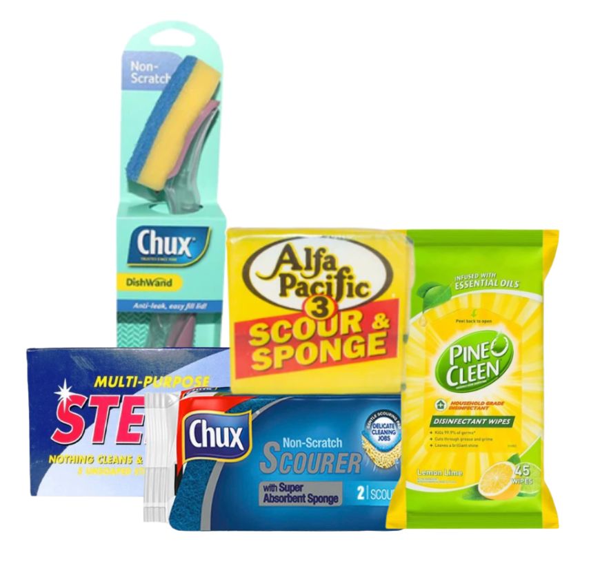 Sponges, Clothes & Wipes