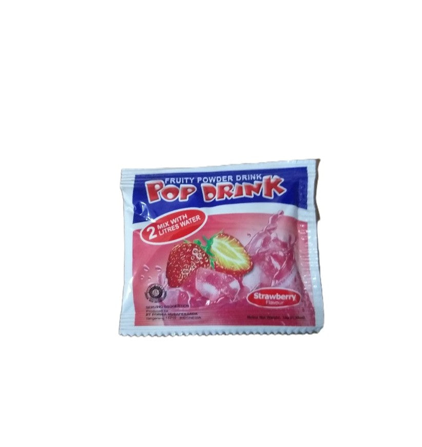 Pop Drink STRAWBERRY 60x10g Powder Juice