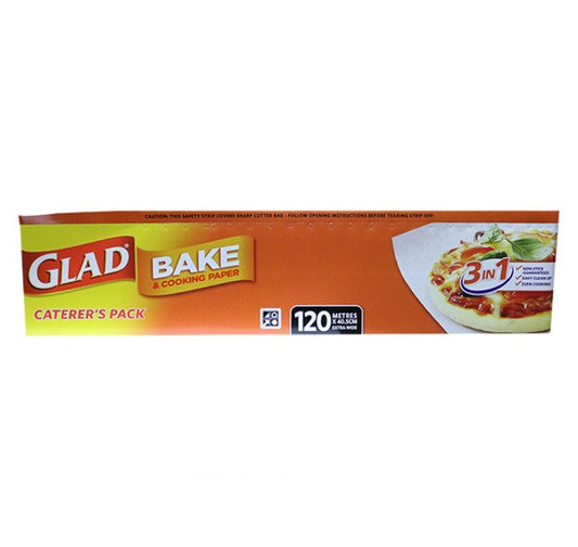 Glad Bake NonStick 120mx40.5cm Paper