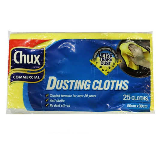 Chux Dusting Cloths 5x25's