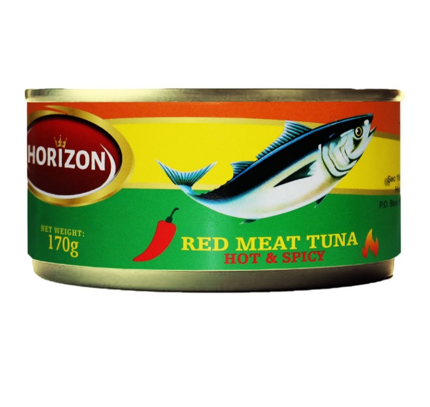 Horizon tuna hot & spicy 170g red meat CHILLI GSTex