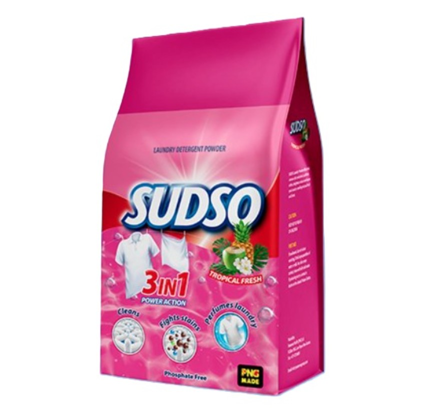 Sudso Tropical Fresh 5KG Detergent Powder 3in1
