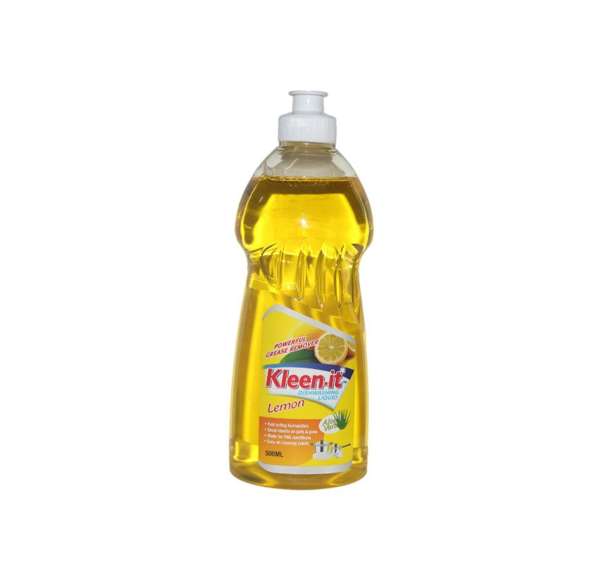 Kleen it Lemon 500ml 20601 DW Liquid w/ Aloe Extract