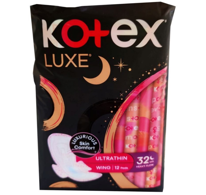 Kotex Luxe OVnight 32cm 10270 Feminine Pad UT 12Sx24 GSTex