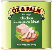 Ox & Palm Chickn Luncheon 340g Meat GSTex