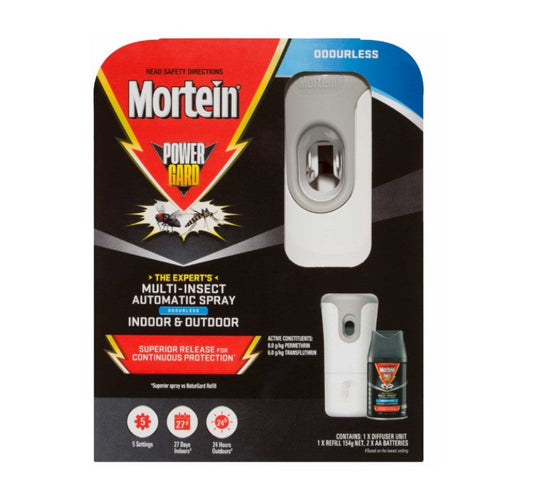 Mortein PG MIAS Odourless 154g Dev+Ref Multi Insect 3095174 Automatic Spray