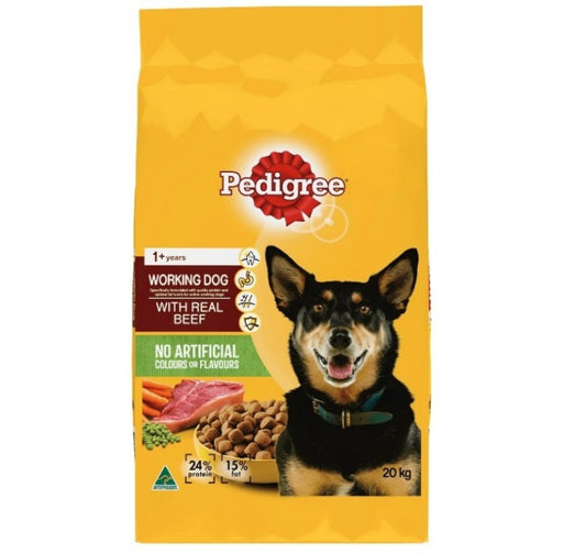 Pal working dogs 20-22kg dog food