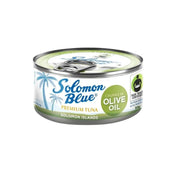 Solomon Blue Premium Tuna Chunks in Olive Oil 80g | GSTex