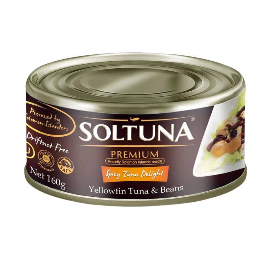 Soltuna Premium Spicy Yellowfin Tuna Delight 160g | GSTex
