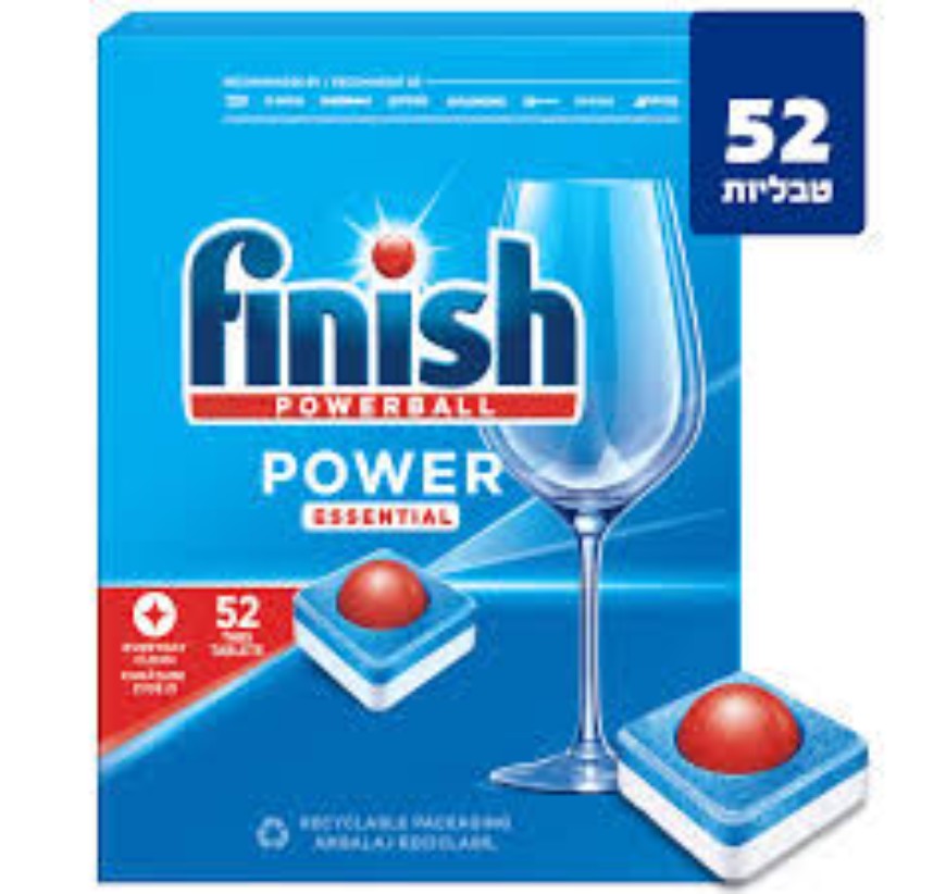 Finish Power Essentials 52's Powerball Tablet 3279387