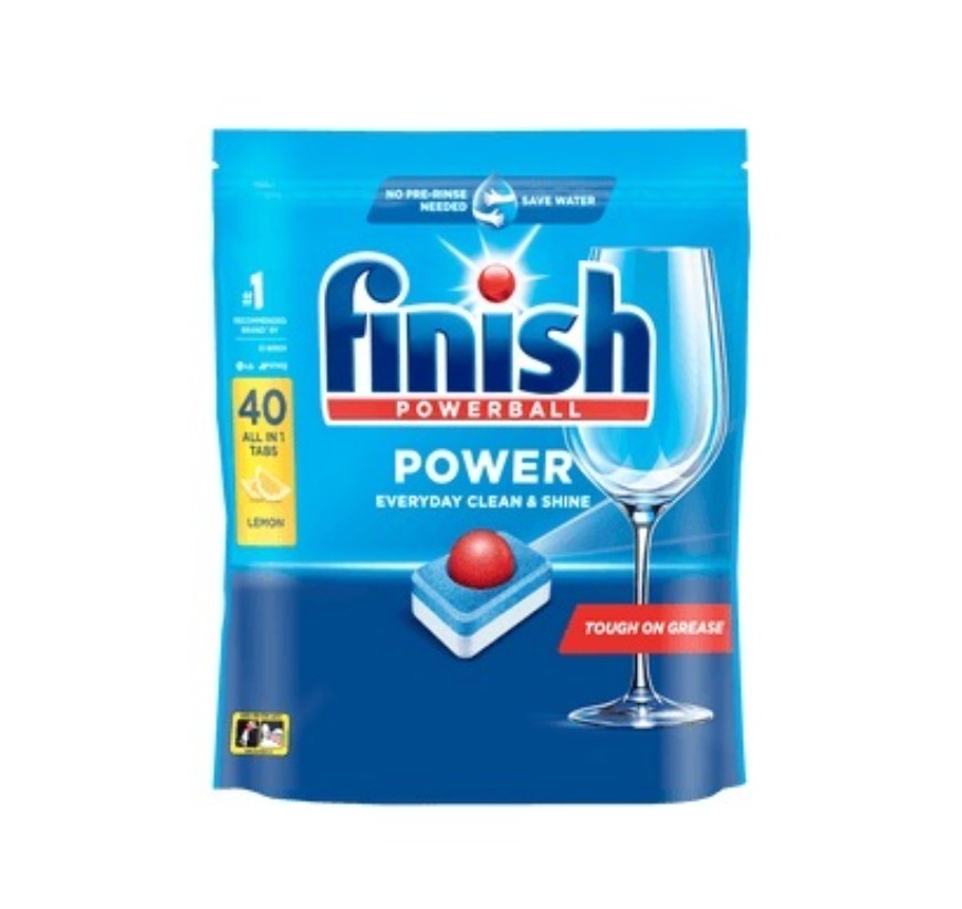 Finish Power Lemon 40's Powerball 3279389