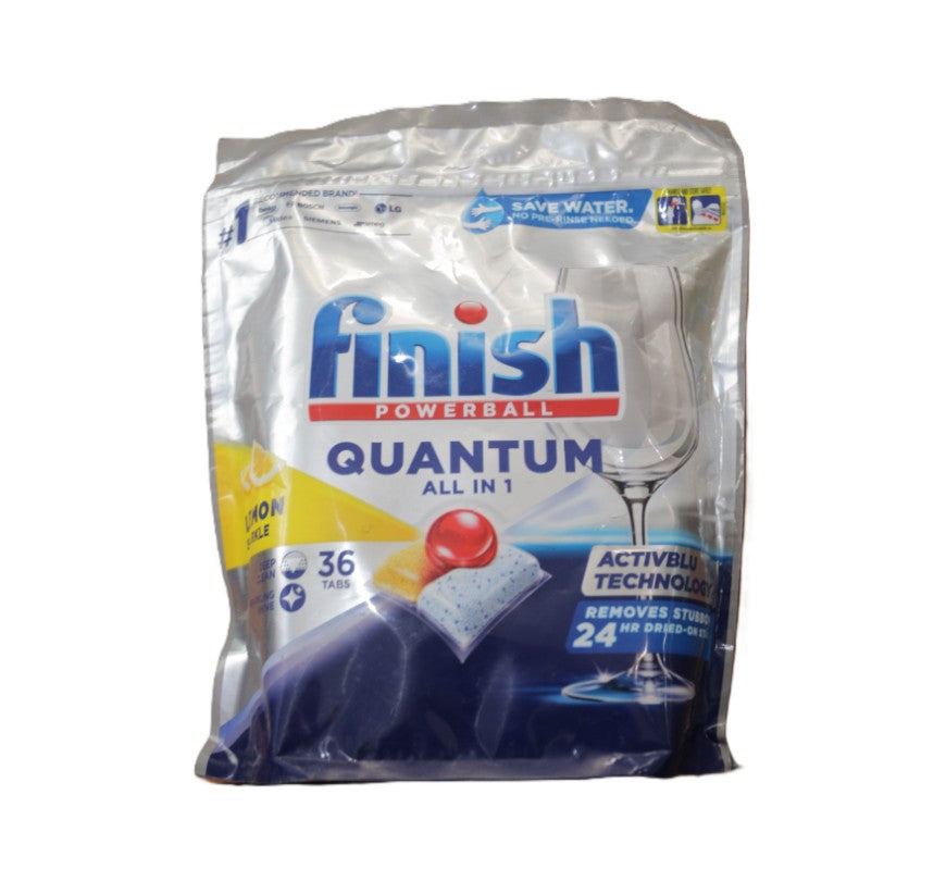 Finish Quantum Lemon 36's Powerball Sparkle 3207987