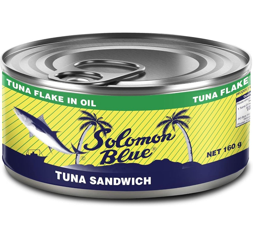SolomonBlue Tuna Sandwich 160g Oil W8Y4 GSTex