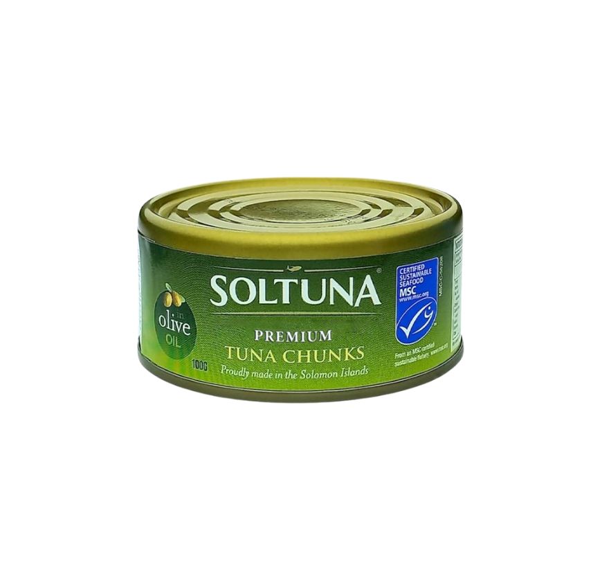 Soltuna Premium Tuna Chunks in Olive Oil 100g | GSTex