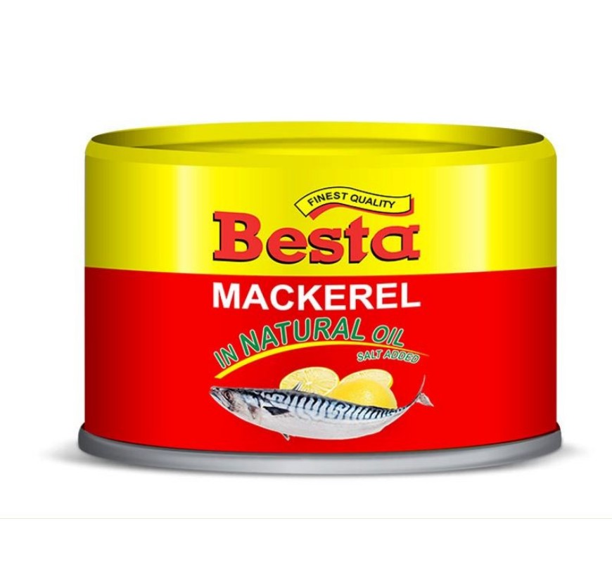 Besta Mackerel in Natural Oil 200g | GSTex