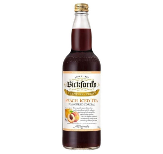 Bickfords Peach Iced Tea 750ml Cordial