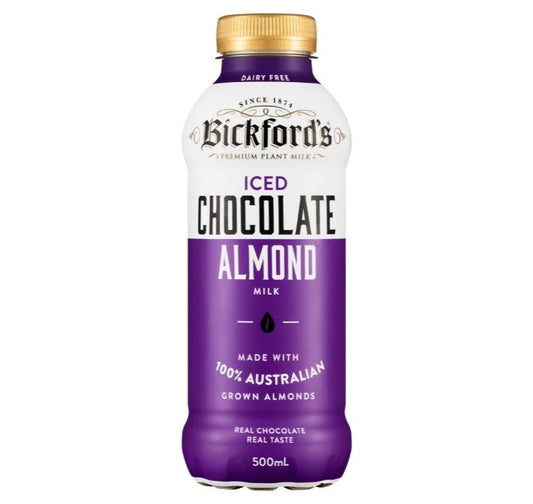 Bickfords Ice Choc Almon 500ml Chocolate Almond