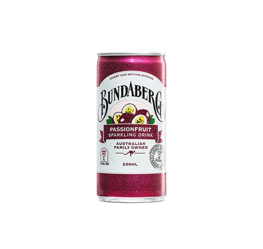 Bundaberg CAN Passionfruit 200ml Slimline