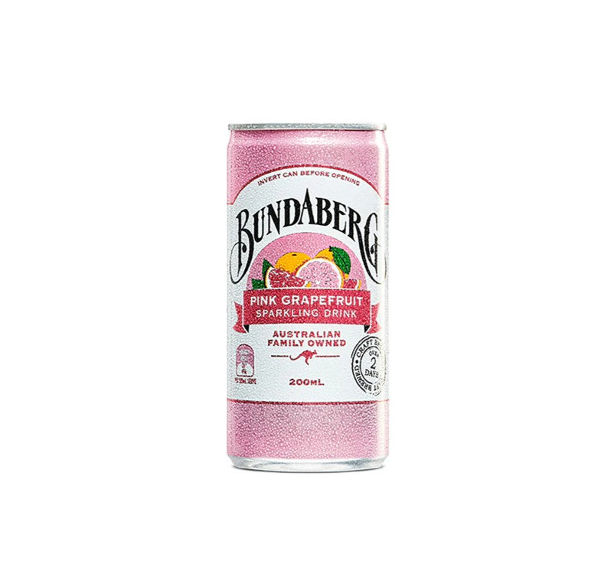 Bundaberg CAN Pink Grapefruit 200ml Slimline