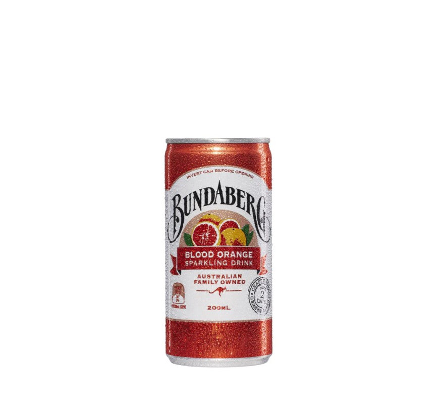 Bundaberg CAN Blood Orange 200ml Slimline