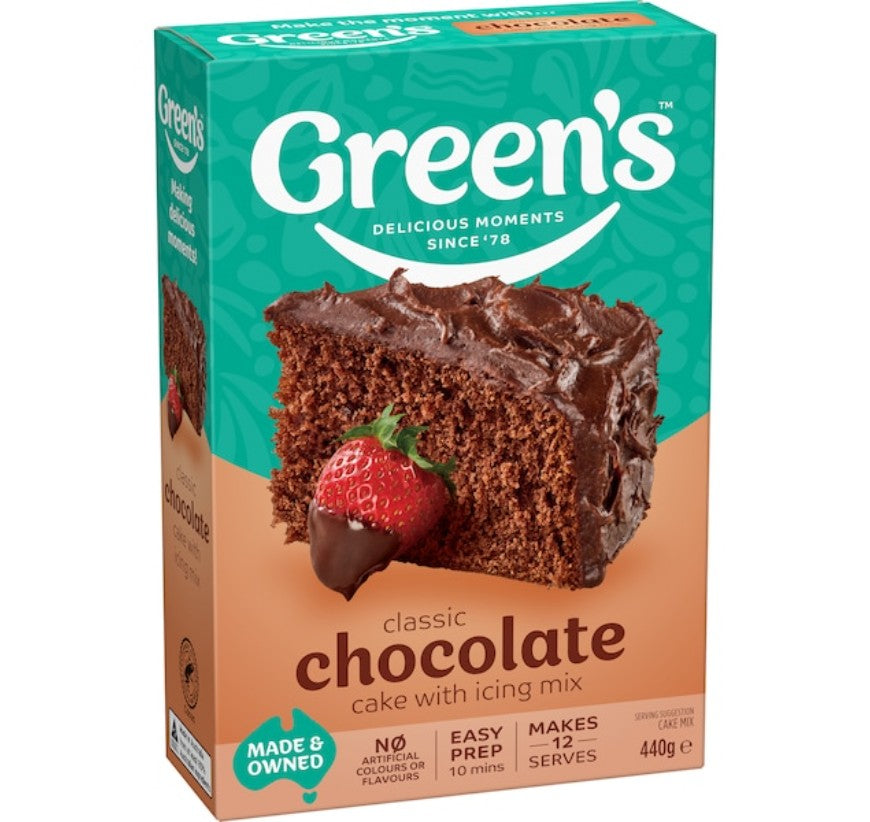 Greens Cake Mix Choco 440g