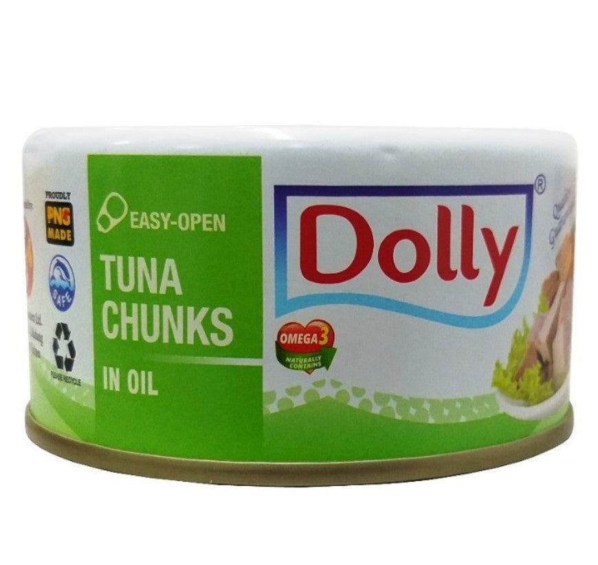 Dolly tuna Chunk in oil 180g GSTex
