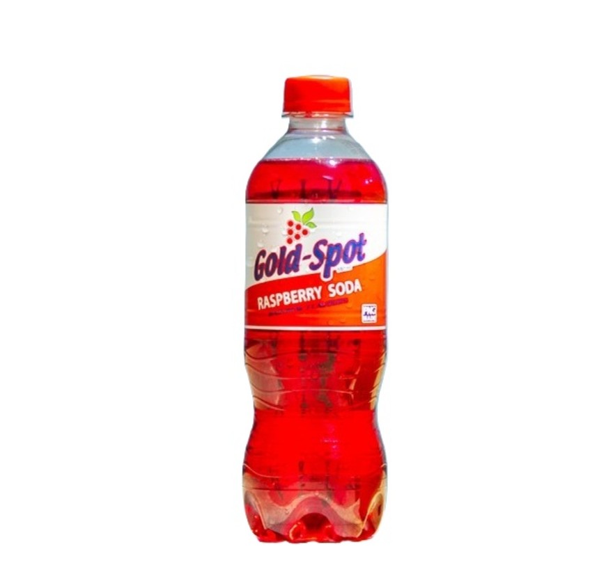300ml Gold Spot RASPBERRY PET