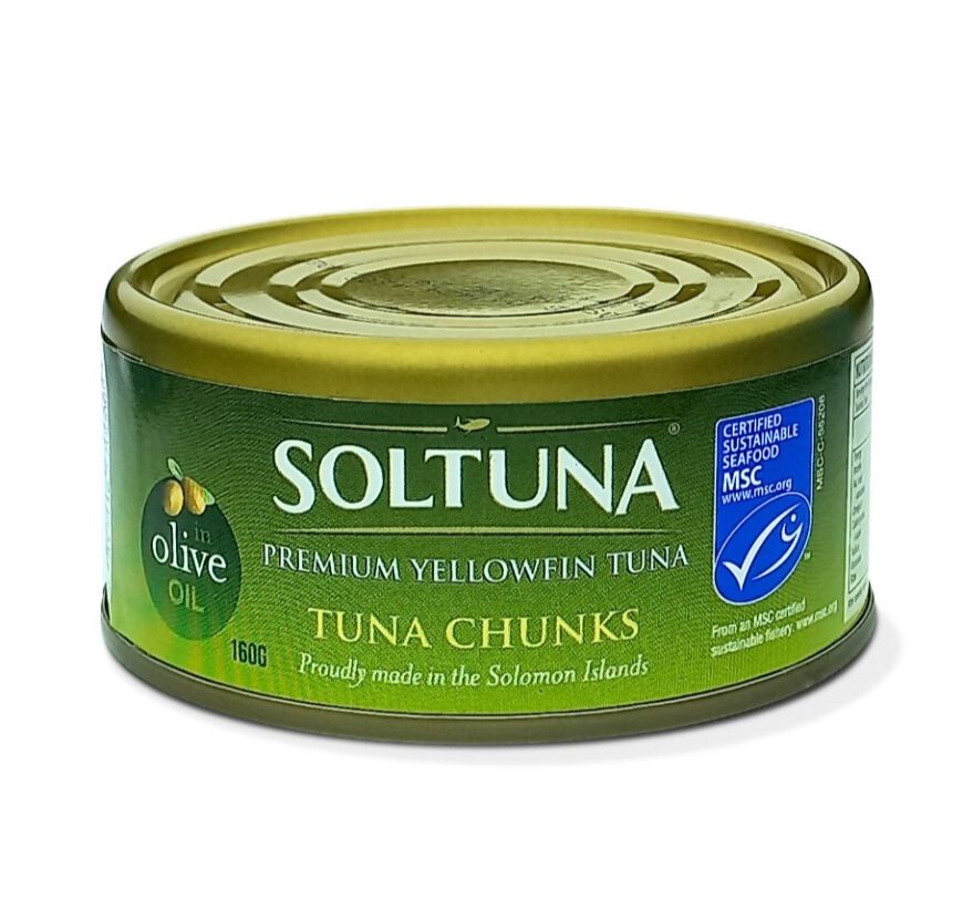 Soltuna Premium Yellowfin Tuna in Olive Oil 160g | GSTex