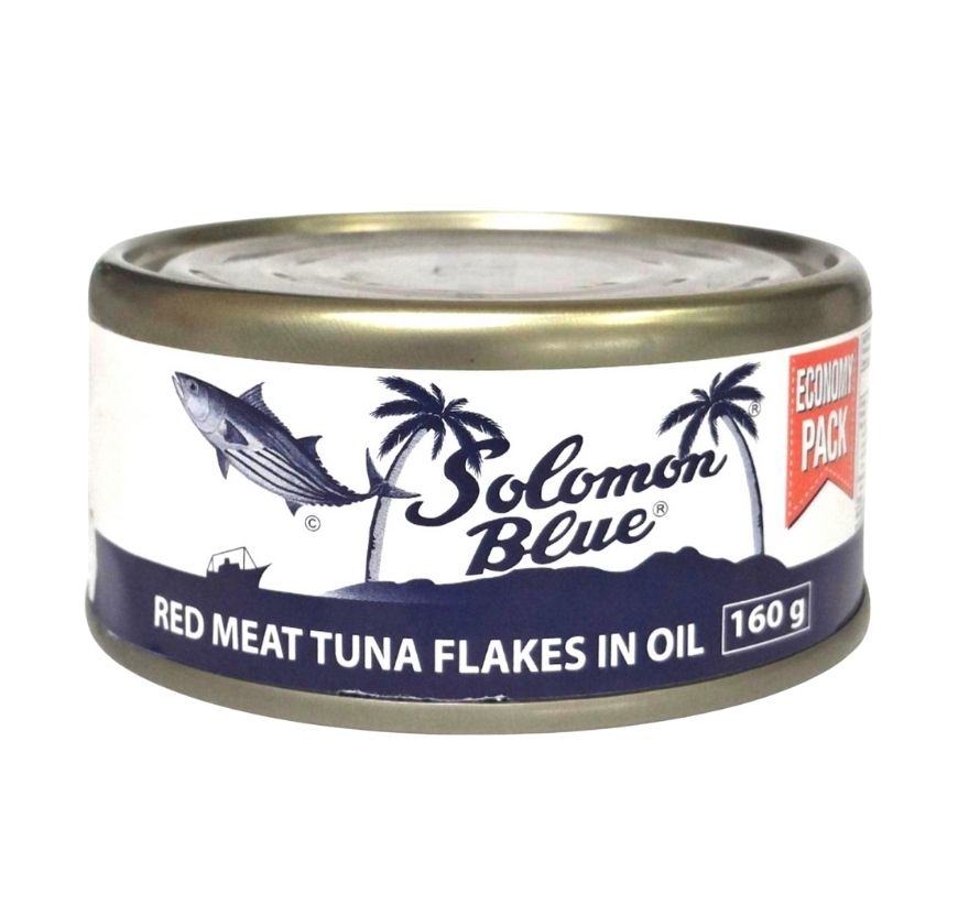 Solomon Blue Red Meat Tuna Flakes in Oil (Economy Pack) 160g | GSTex