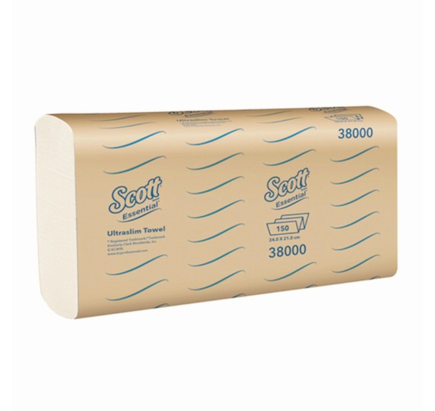 Scott Folded Towel Essentials Ultraslim 38000