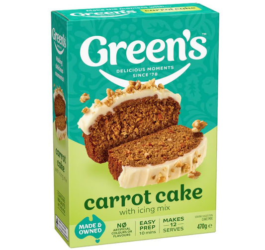 Greens Traditional Range Classic Carrot Cake 470g