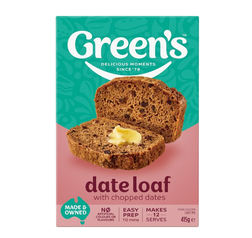Greens Traditional Range Moist Date Loaf 470g