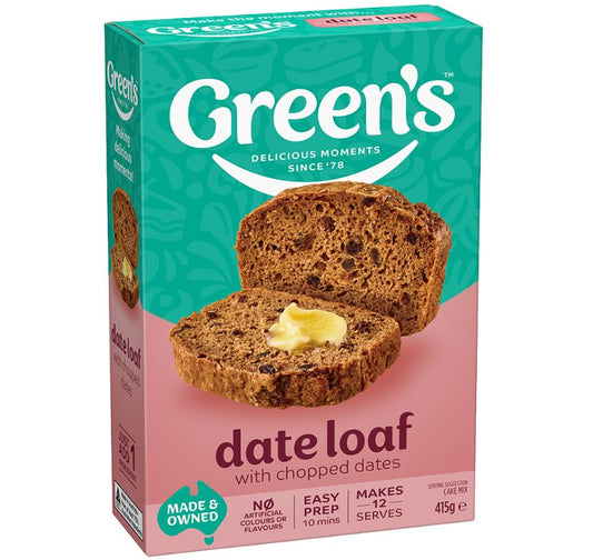 Greens Traditional Range Moist Date Loaf 470g