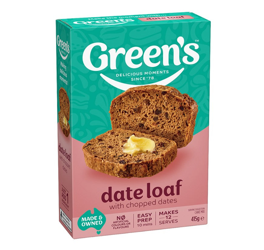 Greens Traditional Range Moist Date Loaf 470g